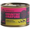 COUNTRY&NATURE Cibo umido senza cereali maiale con spinaci 410 g