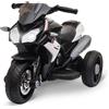 Easycomfort Moto Elettrica per Bambini 3-5 Anni Max. 25kg con Luci, Musica, Batteria 6V e Velocità 3km/h, 86cmx42cmx52cm Nera