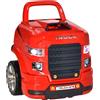 Easycomfort Officina Camion Giocattolo con Motore e 61 Accessori per Bambini 3-5 Anni, Ruote e Maniglia, 40x39x47cm, Rosso