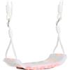 Easycomfort Altalena per Bambini 9-36 Mesi in PP e PE con Corda Regolabile e Luci LED, 39x16.5x120-180 cm, Bianco