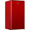 Hisense Frigorifero Monoporta Hisense RR106D4CRF 82 Litri Classe F (A86,7xL48xP45,1) Statico Rosso
