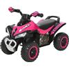 Easycomfort Quad Giocattolo per Bambini Cavalcabile con Luci e Suoni, Movimento a Spinta Età Consigliata 18-36 Mesi, Rosa, 67.5x38x 44cm