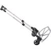 Easycomfort Carrello Portapacchi Pieghevole max 70kg con Maniglie Telescopiche e Altezza Regolabile, 41x38.7x100 cm, Argento