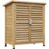 Easycomfort Casetta da Giardino in Legno di Abete con Tetto in Bitume Impermeabile, 87x46.5x96.5cm