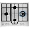 Electrolux Piano Cottura A Gas Electrolux Serie 600 Slim Line Kgs64562Sx 4 Fuochi (L59,5xP51) Inox