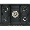 SMEG Piano Cottura A Gas Smeg SR775AO 5 Fuochi (L68,5xP50) Smaltato Antracite