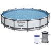 BESTWAY PISCINE TONDE C/TELAIO 427H84 -56595