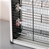 Easycomfort Elettroinsetticida da Esterno e Interno con Lampada Antizanzare UV per 60m², Zanzariera Elettrica 20W?Nero e argento