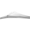 Divina Garden Telo tetto Bianco 2X2 impermeabile per ricambio gazebo richiudibile 49483