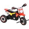 Easycomfort Triciclo per Bambini Stile Moto a Pedali con Luci e Suoni, 3 Ruote Larghe, Età 18-36 Mesi, 71x40x51cm, Rosso