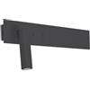 Zambelis APPLIQUE LED NERO DA LETTURA ANTIRIFLESSO