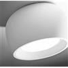 Tecnico by Sforzin MYSIA lampada da Soffitto 1 Luce Bianca in gesso attacco GX53 11x11cm