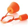 Perenz Illumina Lampada a sospensione in silicone filo arancione attacco E27