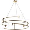 Maytoni BALANCE LAMPADARIO A SOSPENSIONE IN VETRO SOFFIATO 6 LUCI STRUTTURA IN METALLO