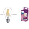 Philips LAMPADINA LED PHILIPS GOCCIA VETRO FILAMENTO, 4000K