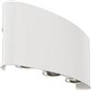 Maytoni STRATO APPLIQUE LED PER ESTERNI IN METALLO BIANCO 3 LUCI