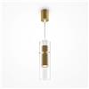 Maytoni SOSPENSIONE DYNAMICS ARMATURA ORO CON 1 DIFFUSORE IN VETRO