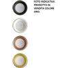 Tecnico by Sforzin THESSALY faretto Incasso 1 luce Bordo Raso Oro Spazzolato attacco GU10