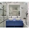Zambelis SPECCHIO QUADRATO DECORATIVO BAGNO CON RETROILLUMINAZIONE 4000k