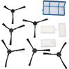 Yhenlovtt Eccezionale kit per aspirapolvere, kit di ricambio per robot aspirapolvere, per Medion MD16192 MD18500 MD18501, filtro efficiente spazzola laterale, perfetto per ILIFE V3 V3s V5 V5s V5s Pro