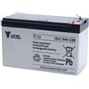 YUCEL Batteria al piombo ricaricabile 12V 7Ah - Y7-12