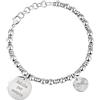 Bluespirit Bracciale da donna, Collezione GOOD VIBES, in Acciaio,Idee regalo - P.31R505000300