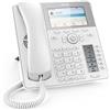 Snom Global Desk Telephone D785 (6 (24) Configurable Self-labeling Multicolor LED Keys, High-resolution Colour Display Telefono, Bianco
