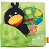 HABA Libro frutteto in Tessuto con burattino da Dito Corvo e Frutta Rimovibile