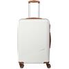 travelite valigia rigida a 4 ruote media 65 litri, serie bagagli BALI: Trolley rigido in ABS con chiusura a combinazione TSA, 67 cm