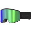 ATOMIC FOUR PRO HD Maschera da sci/snowboard con colori a contrasto, lenti a specchio, montatura Live Fit, per chi indossa gli occhiali, arancione