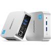 ACEMAGICIAN V1 Mini PC, Twin Lake-N N150 16GB DDR4 1TB SSD Mini Desktop Computer，Doppio Display 4K UHD, WiFi 5, BT4.2 per Ufficio/Lavoro