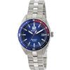 Breil Orologio UNISEX MIDWAY quadrante MONO-COLORE BLU movimento SOLO TEMPO - 3 LANCETTE QUARZO e BRACCIALE ACCIAIO ARGENTO TW1697