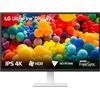 LG 27US500 Monitor 27 4K, IPS, 3840x2160, HDR 10, DCI-P3 90%, 60Hz, 5ms (GtG), FreeSync, HDMI 2.0, DisplayPort, Uscite Cuffie, Reader Mode, Flicker Safe, Bianco
