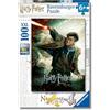 Ravensburger - Puzzle 100 Pezzi XXL Harry Potter, Idea Regalo per Bambini 6+ Anni, Gioco Educativo e Stimolante