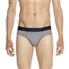 Hom Simon Mini Briefs HO1 (slip)-Pantaloni Uomo, Bleu (Raye Marine/Blanc), Medium
