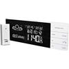techno line WS 6870 Stazione Meteo, Bianco/Nero