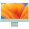 Apple iMac (24 pollici, M1 8-Core, 2 porte Thunderbolt, 2021) Ricondizionato - Verde - 8GB - 256GB SSD - Eccellente