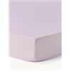 Westwing Collection Lenzuolo con angoli topper in cotone percalle Elsie
