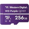 Western Digital Scheda microSDXC WD Purple QD101 da 256GB