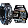 CARALL Catene Da Neve 155/80R15 165/70R15, 175/60R15,175/65R15,185/55R15,195/50R15,175/55R16,185/50R16,195/45R16