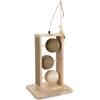 Designed by Lotte Palla tiragraffi in legno Designed by Lotte Lomax - L 34,5 x P 29,5 x H 50 cm