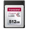 TRANSCEND CFEXPRESS CARD 512GB NAND TYPE B TLCI PER VIDEOCAMERE HIGH-END E CAMCO