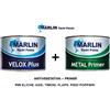 MARLIN VELOX PLUS ANTIVEGETATIVA + METAL PRIMER ELICHE PIEDI POPPIERI 0,250 LT