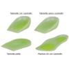 FARMACARE Plantare 3/4 con cuscinetto e scarico metatarsale per scarpe dal numero 45 al numero 46 per metatarsalgie e sperone calcaneale 1 paio - FARMACARE - 906635711