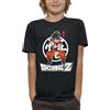 Dragon Ball Z T-Shirt Sangoku DBZ - Kamehameha - Prodotto con Licenza Ufficiale Bambino - Taglia 12 Anni - Nero