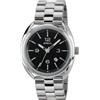 Breil Orologio TW1598 UOMO BEAUBOURG quadrante MONO-COLORE NERO movimento SOLO TEMPO - 3 LANCETTE QUARZO e BRACCIALE ACCIAIO ARGENTO