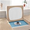 VEAI Coprisedile per Divano 3/4/2/1 Posti con Penisola Copri Divano Elastico Federa per Cuscino per Divano del Sedile Velluto Copridivano Protezione del Cuscino Sedile ( Color : #34 , Size : 2 seats - X (9