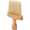Brrnoo Spazzole per Capelli Strumento per Parrucchiere, Setole in Nylon per Taglio di Capelli Spolverino per Collo con Manico in Legno, Barbiere per Taglio di Capelli e Uso Domestico per la Pulizia del Viso
