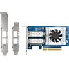 QNAP QNAP QXG-25G2SF-CX6 - Adattatore di rete - PCIe 4.0 x8 profilo basso - 25 Gigabit SFP28 x 2 - per QNAP TS-H2490FU QXG-25G2SF-CX6