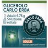 CARLO ERBA OTC Srl Glicerolo Adulti 6 Contenitori 6,75g
